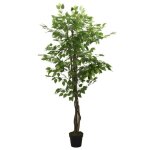 Vidaxl ficus artificiel 756 feuilles 150 cm vert 359017