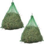 Vidaxl filet � foin 2 pcs rond 075 x 075 m pp