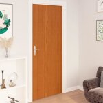 Vidaxl films autoadhsifs pour portes 2 pcs chne clair 210x90 cm pvc