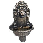 Vidaxl fontaine murale design de t�te de lion fontaine d�corative fontaine dornement salon salle de s�jour ...