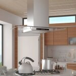 Vidaxl hotte aspirante affichage lcd cuisne salle  manger hotte de cuisinire 50167