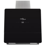 Vidaxl hotte murale incline en verre tremp avec ecran cuisine intrieur 241215