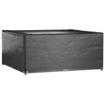 Vidaxl housse de salon de jardin 16 ?illets 250x250x90 cm carr 319302