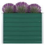 Vidaxl jardini�re bac � plante pot � fleurs bac � fleurs l�gumes herbes v�randa jardin patio ext�rieur ...