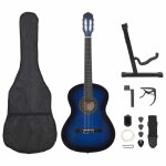 Vidaxl jeu de guitare classique de dbutant 12 pcs bleu 4 / 4 39