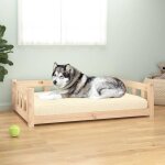 Vidaxl lit pour chien 1055x755x28 cm bois de pin solide 833257