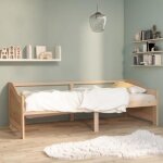 Vidaxl lit de repos 3 places bois de pin massif 90x200 cm Vidaxl lit de repos 3 places bois de pin massif 90x200 cm