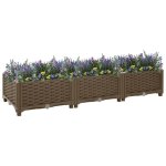 Vidaxl lit sur�lev� 120x40x23 cm polypropyl�ne