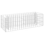 Vidaxl lit surlev  gabion parterre de fleurs plantes jardin terrasse extrieur arrire - cour jardinire ...