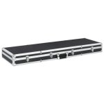 Vidaxl mallette pour arme  feu noir 118 x 38 x 12 cm aluminium
