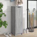 Vidaxl meuble  chaussures sonoma gris 30x35x100 cm bois dingnierie 817106