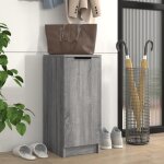 Vidaxl meuble  chaussures sonoma gris 30x35x70 cm bois dingnierie 817100