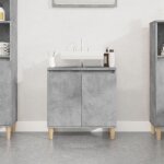 Vidaxl meuble dvier gris bton 58x33x60 cm bois dingnierie 821256