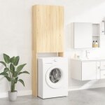 Vidaxl meuble pour machine � laver ch�ne sonoma 64x255x190 cm 808416