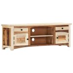 Vidaxl meuble tv 120 x 30 x 40 cm bois de rcupration massif