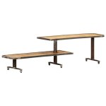 Vidaxl meuble tv 160x30x40 cm bois de manguier massif