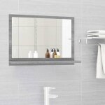 Vidaxl miroir de bain mural coiffeuse miroir de courtoisie miroir de maquillage salle de bain intrieur ...