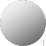 Vidaxl miroir mural 40 cm rond verre dcoration mur salle de sjour maison 245702