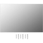 Vidaxl miroir mural rectangulaire verre d�coration mur maison salle de s�jour 245699