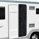 Moustiquaire - vidaxl - 56x200 cm - anthracite - chenille - amovible