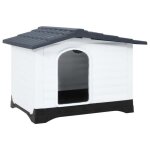 Vidaxl niche pour chien gris 905x68x66 cm polypropylène 152230 Vidaxl niche pour chien gris 905x68x66 cm polypropylène 152230