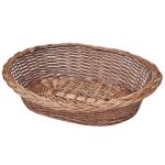 Vidaxl panier pour chien / lit pour animaux de compagnie en saule 50 cm nature 170342