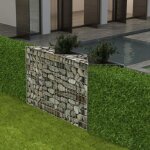 Vidaxl panier gabion jardini�re parterre sur�lev� acier cl�ture de jardin 142539