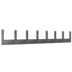 Vidaxl panier de gabion en forme de u avec 8 poteaux barrire de jardin clture en mur de panier dcoration ...