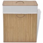 Vidaxl panier à linge rectangulaire bambou naturel Vidaxl panier à linge rectangulaire bambou naturel