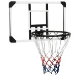 Panneau de basket - ball - vidaxl - transparent - 71x45 cm - polycarbonate - usage occasionnel