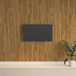 Vidaxl panneaux muraux aspect bois marron pvc 206 m 351816