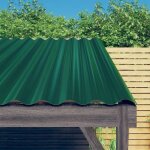 Vidaxl 12x panneaux de toiture tôles profilées bricolage toit cabane abris de jardin Étable maison mobile ... Vidaxl 12x panneaux de toiture tôles profilées bricolage toit cabane abris de jardin Étable maison mobile ...