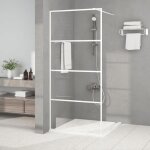 Vidaxl paroi de douche ecran cloison cabine de douche salle de bain intrieur rsistance aux eclaboussures ...