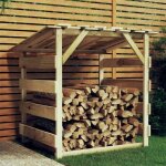 Vidaxl pergola avec toit 100x90x100 cm bois de pin impr�gn�