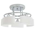 Plafonnier - vidaxl - 5 globes ellipso�des - e14 - 200 w - design moderne