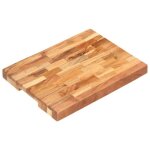 Vidaxl planche  dcouper 40x30x4 cm bois dacacia massif