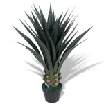 Vidaxl plante artificielle avec pot yucca 85 cm vert