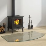 Vidaxl plaque de verre pour chemine 100x60 cm 324148