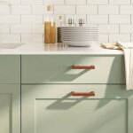 Vidaxl poign�es darmoire 10 pcs poign�es de placard poign�es en forme de t cuisine maison int�rieur bronze ...