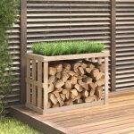 Vidaxl porte - b�ches d?ext�rieur 108x52x74 cm bois massif de pin 822631