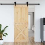 Vidaxl porte porte coulissante suspendue porte de grange chambre à coucher cuisine garage entrée maison ... Vidaxl porte porte coulissante suspendue porte de grange chambre à coucher cuisine garage entrée maison ...