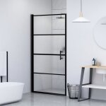 Vidaxl porte de douche cabine de douche cran de bain rsistance aux claboussures intrieur 100x178 ...