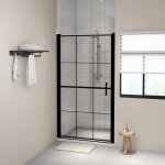 Vidaxl porte de douche ecran de douche accessoire de salle de bain pario de douche cabine de douche maison ...