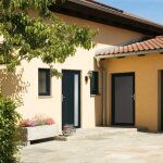 Vidaxl porte dentrée anthracite 98x208 cm pvc 3157101 Vidaxl porte dentrée anthracite 98x208 cm pvc 3157101