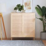 Vidaxl portes � persiennes 2 pcs bois de pin massif 993x494 cm
