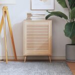 Vidaxl porte � persiennes bois de pin massif 615x494 cm