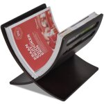 Vidaxl porte - revue en bois marron