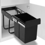 Vidaxl poubelle amovible de cuisine fermeture en douceur 20 l 51178 Vidaxl poubelle amovible de cuisine fermeture en douceur 20 l 51178