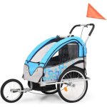 Vidaxl remorque de vélo et poussette 2 - en - 1 chariot de vélo avec siège remorque de bicyclette chariot ... Vidaxl remorque de vélo et poussette 2 - en - 1 chariot de vélo avec siège remorque de bicyclette chariot ...