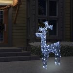 Vidaxl renne de décoration de noël 90 led ornement de noël renne lumineux renne eclairé jardin terrasse ... Vidaxl renne de décoration de noël 90 led ornement de noël renne lumineux renne eclairé jardin terrasse ...